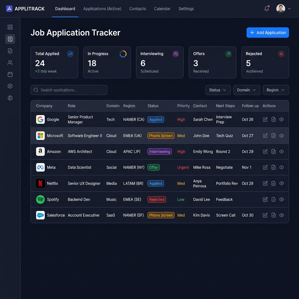 Job Application Tracker